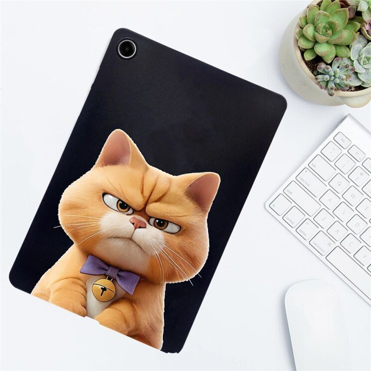 Захисний чохол Deexe Animal Series для Samsung Galaxy Tab A9 Plus (X210/216) - Garfield Cat: фото 3 з 5