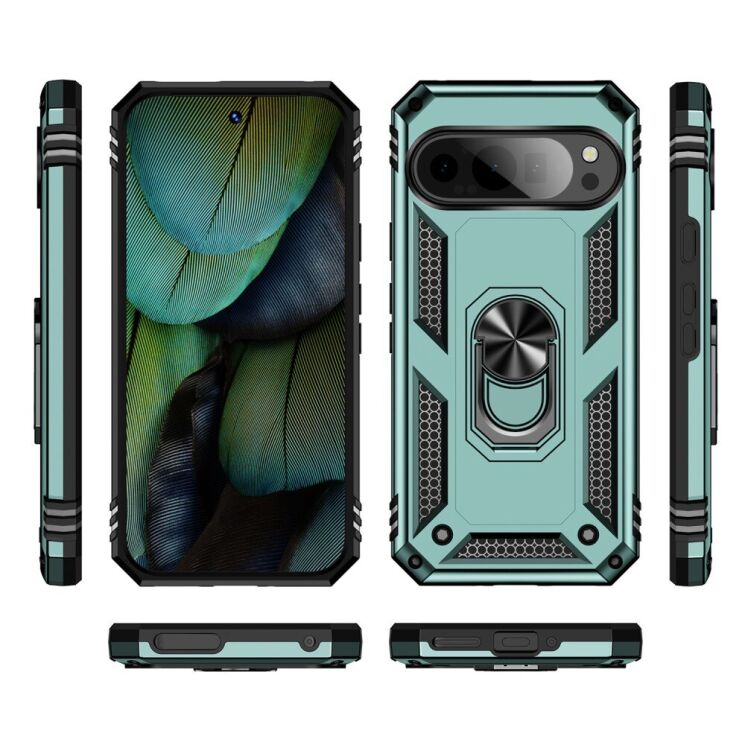 Защитный чехол Deexe Armor Case для Google Pixel 9 / 9 Pro - Black: фото 7 из 7