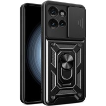 Защитный чехол Deexe Armor Shield для Motorola Edge 50 - Black: фото 1 из 9