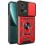 Захисний чохол Deexe Armor Shield для Motorola Moto G85 - Red: фото 1 з 9