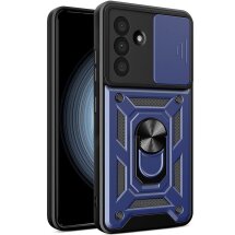 Защитный чехол Deexe Armor Shield для Samsung Galaxy A36 (A366) - Blue: фото 1 из 9