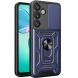 Захисний чохол Deexe Armor Shield для Samsung Galaxy S25 Plus (S936) - Blue (371905L). Фото 1 з 10