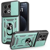 Захисний чохол Deexe Armor Shield для TECNO Spark 30 Pro - Green: фото 1 з 8