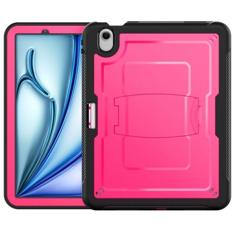 Защитный чехол Deexe Armor Stand для Apple iPad Air 11 M3/M2 (2025/2024) - Rose: фото 2 из 11