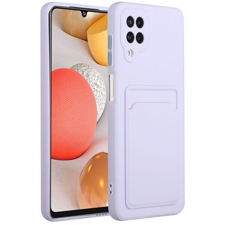 Защитный чехол Deexe Atlas Series для Samsung Galaxy M12 (M125) - Light Purple: фото 1 из 6