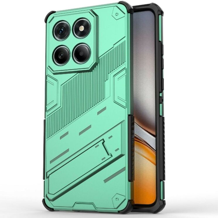 Защитный чехол Deexe Bibercas для Motorola Edge 60 Fusion - Green: фото 1 из 7