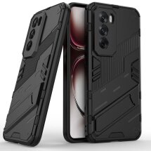 Защитный чехол Deexe Bibercas для OPPO Reno 12 Pro - Black: фото 1 из 7