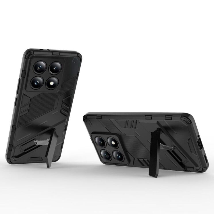 Защитный чехол Deexe Bibercas для Xiaomi 14T Pro - Black: фото 2 из 6