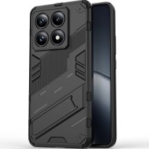 Захисний чохол Deexe Bibercas для Xiaomi 14T Pro - Black: фото 1 з 6