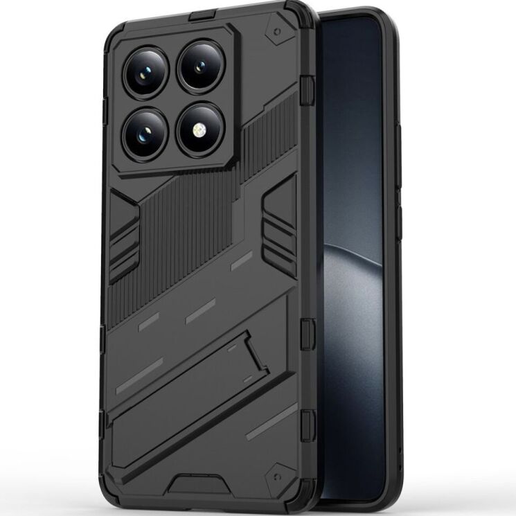 Защитный чехол Deexe Bibercas для Xiaomi 14T Pro - Black: фото 1 из 6