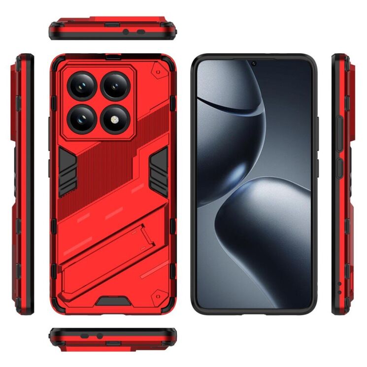 Защитный чехол Deexe Bibercas для Xiaomi 14T Pro - Black: фото 6 из 6