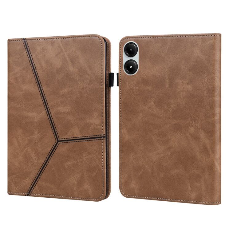 Захисний чохол Deexe Business Cover для Xiaomi Redmi Pad Pro / Poco Pad - Brown: фото 6 з 12