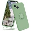 Защитный чехол Deexe Color Shell для Apple iPhone 15 - Green (329561G)