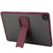 Защитный чехол Deexe Crystal Kickstand для Samsung Galaxy Tab A11 Plus (X230/236) - Wine Red (401623WR). Фото 2 из 10
