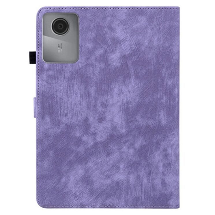 Защитный чехол Deexe Cute Tiger для Lenovo Idea Tab (TB336) - Purple: фото 5 из 6