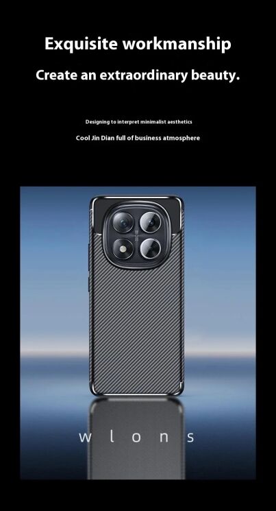 Защитный чехол Deexe Fusion для Xiaomi Redmi Note 14 Pro 5G - Black: фото 4 из 12