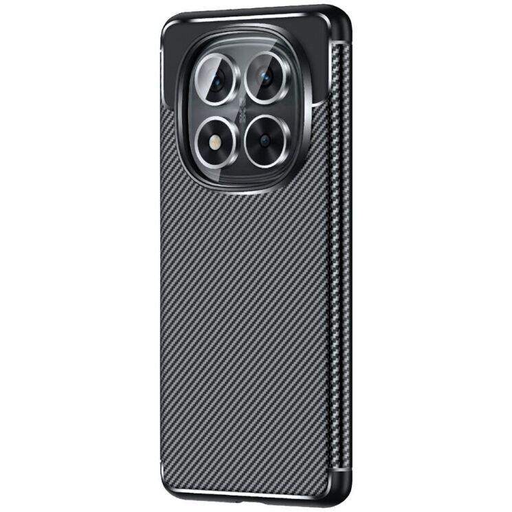 Защитный чехол Deexe Fusion для Xiaomi Redmi Note 14 Pro 5G - Black: фото 1 из 12