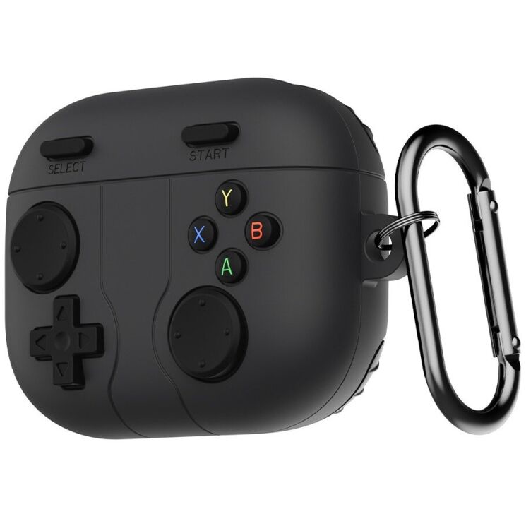 Захисний чохол Deexe Game Console для Motorola Moto Buds - Dark Grey: фото 1 з 6