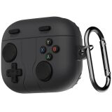 Захисний чохол Deexe Game Console для Motorola Moto Buds - Dark Grey: фото 1 з 6