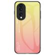 Защитный чехол Deexe Gradient Color для Honor 70 - Yellow (345203Y)