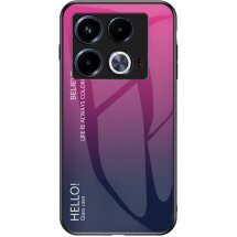 Защитный чехол Deexe Gradient Color для Infinix Note 40 - Rose: фото 1 из 7