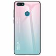 Защитный чехол Deexe Gradient Color для Motorola Moto E6 Play (XT2029) - Pink / Cyan (190007PC)