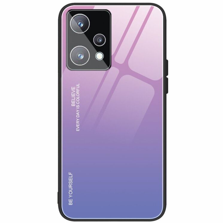 Захисний чохол Deexe Gradient Color для Realme 9 Pro - Pink / Purple: фото 1 з 8