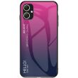Защитный чехол Deexe Gradient Color для Samsung Galaxy A05 (A055) - Rose (340430M)