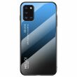 Защитный чехол Deexe Gradient Color для Samsung Galaxy A31 (A315) - Black / Blue (249148BL)