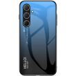 Захисний чохол Deexe Gradient Color для Samsung Galaxy A36 (A366) - Blue / Black (380109BL)