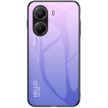 Захисний чохол Deexe Gradient Color для Xiaomi Poco X7 Pro - Pink / Purple: фото 1 з 7