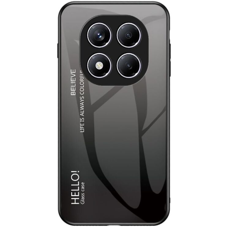 Защитный чехол Deexe Gradient Color для Xiaomi Redmi Note 14 Pro - Black / Grey: фото 1 из 8