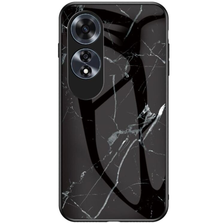 Захисний чохол Deexe Gradient Pattern для OPPO A60 - Black: фото 1 з 7
