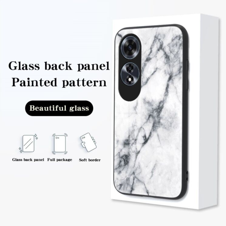 Захисний чохол Deexe Gradient Pattern для OPPO A60 - Black: фото 7 з 7