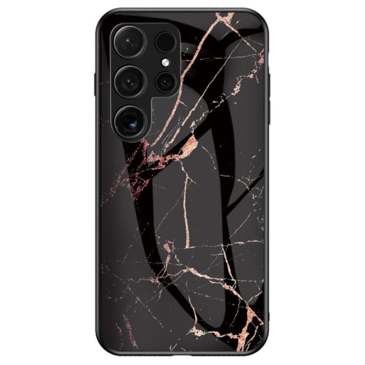 Защитный чехол Deexe Gradient Pattern для Samsung Galaxy S25 Ultra (S938) - Black / Gold: фото 1 из 7