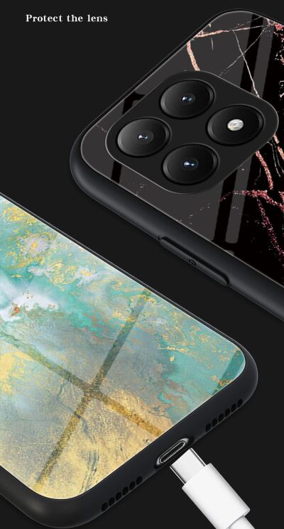 Чехол с рисунком Deexe Gradient Pattern для Xiaomi 15T - White: фото 12 из 14