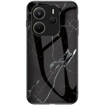 Захисний чохол Deexe Gradient Pattern для Xiaomi Redmi Note 14 4G - Black: фото 1 з 8