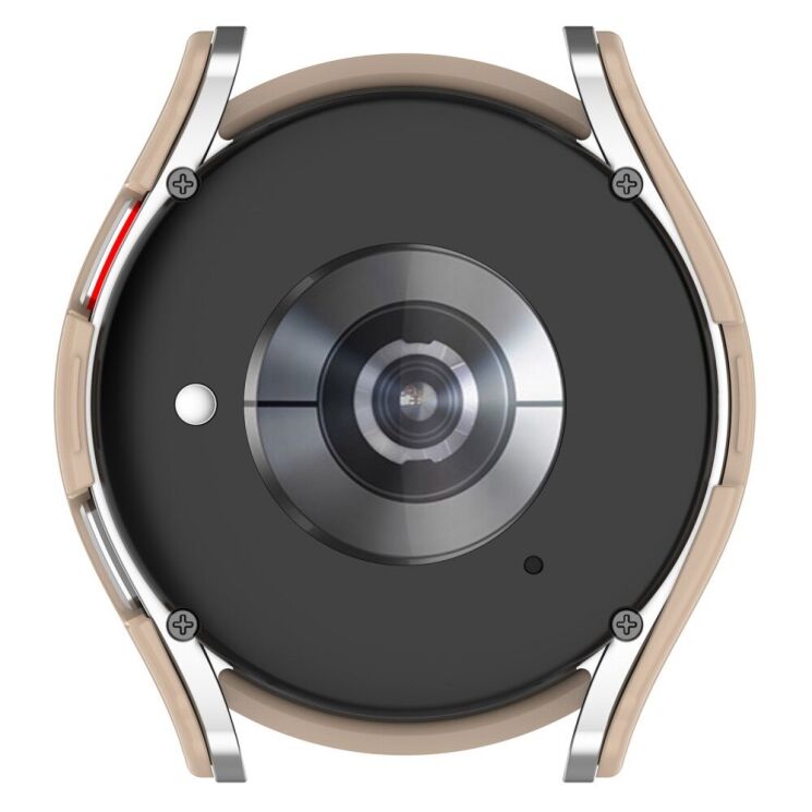 Захисний чохол Deexe Hard Frame для Samsung Galaxy Watch 5 Pro (45mm) - Light Pink: фото 7 з 8