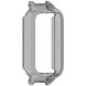 Защитный чехол Deexe Hard Frame для Xiaomi Mi Smart Band 9 Active / Redmi Band 3 - Transparent Black (371304H). Фото 3 из 7