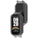 Защитный чехол Deexe Hard Frame для Xiaomi Mi Smart Band 9 Active / Redmi Band 3 - Transparent Black (371304H). Фото 6 из 7