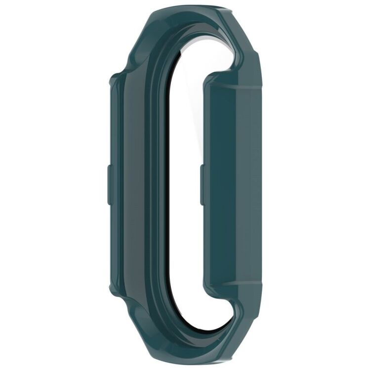 Защитный чехол Deexe Hard Frame для Xiaomi Mi Smart Band 9 - Green: фото 5 из 8