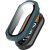 Защитный чехол Deexe Hard Frame для Xiaomi Mi Smart Band 9 - Green: фото 1 из 8