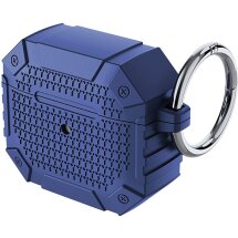 Захисний чохол Deexe Heavy Case для Apple AirPods 4 - Blue: фото 1 з 7