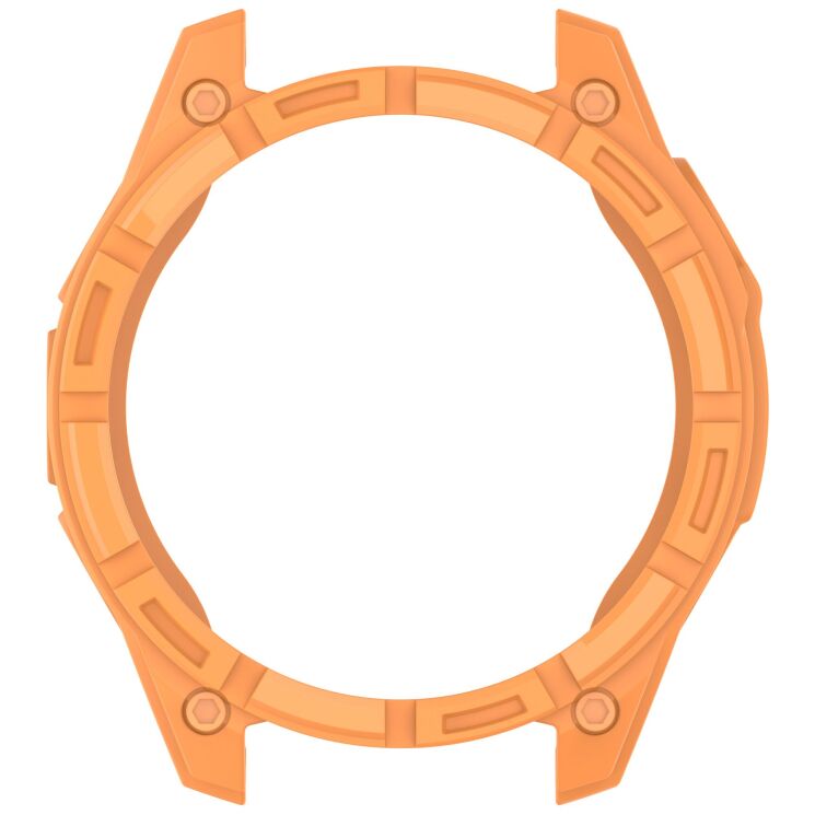 Захисний чохол Deexe Hollow Cover для Garmin Quatix 8 (51mm) - Orange: фото 6 з 7