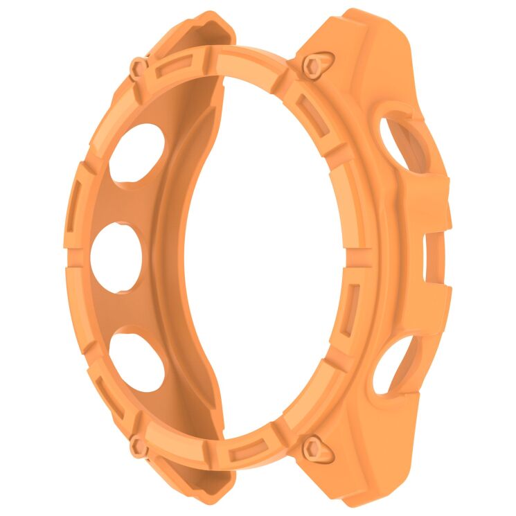 Захисний чохол Deexe Hollow Cover для Garmin Quatix 8 (51mm) - Orange: фото 4 з 7