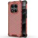 Защитный чехол Deexe Honeycomb Series для Xiaomi Redmi Note 14 Pro - Red (373515R). Фото 1 из 5