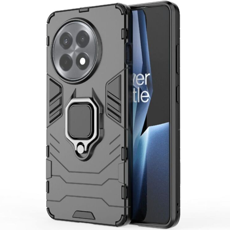 Защитный чехол Deexe Hybrid Case для OnePlus 13R / Ace 5 / Ace 5 Pro - Black: фото 2 из 6