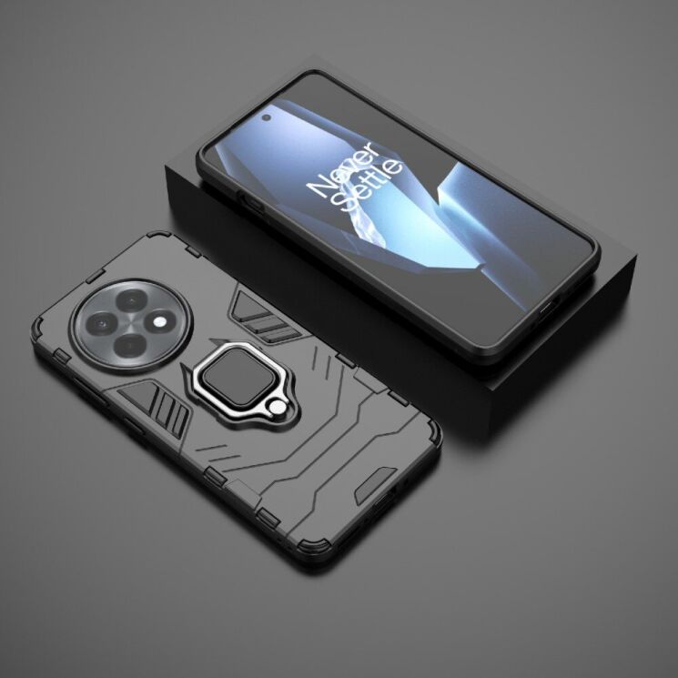 Защитный чехол Deexe Hybrid Case для OnePlus 13R / Ace 5 / Ace 5 Pro - Black: фото 4 из 6