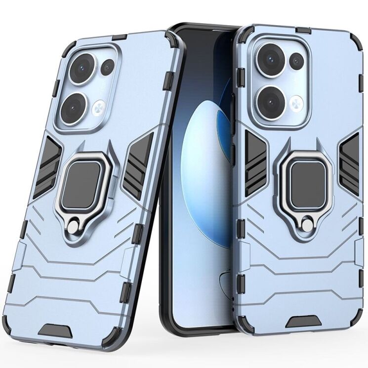 Защитный чехол Deexe Hybrid Case для OPPO Reno 13 5G - Blue: фото 1 из 6