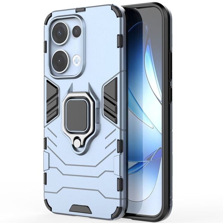 Защитный чехол Deexe Hybrid Case для OPPO Reno 13 5G - Blue: фото 2 из 6